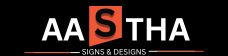 aastha signs logo